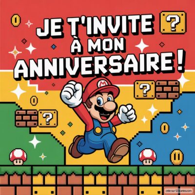 Mario t'attend!