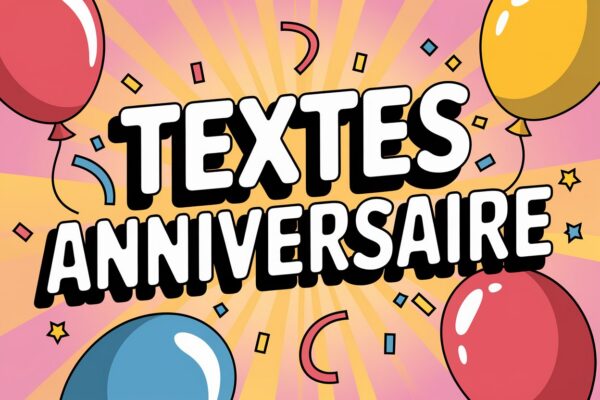Messages textes souhaiter joyeux annivrsaire